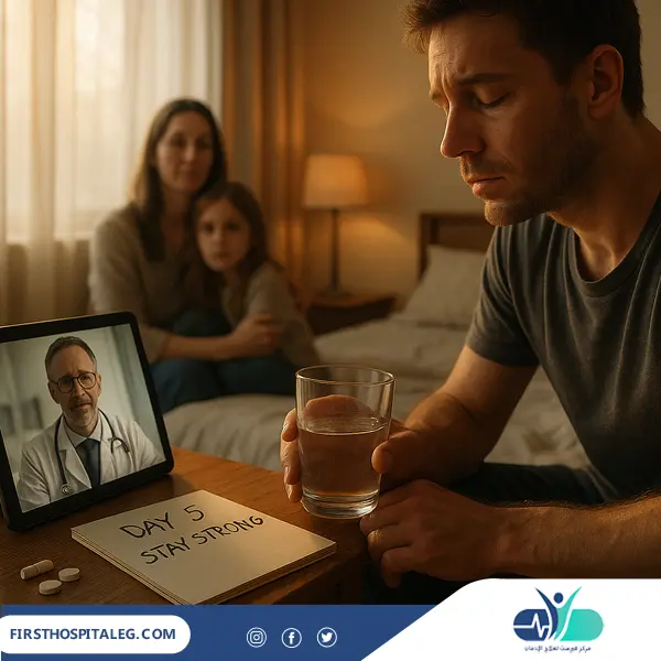 كيف يتم علاج الادمان فى المنزل؟