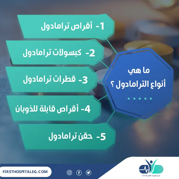 ما هي أنواع الترامادول