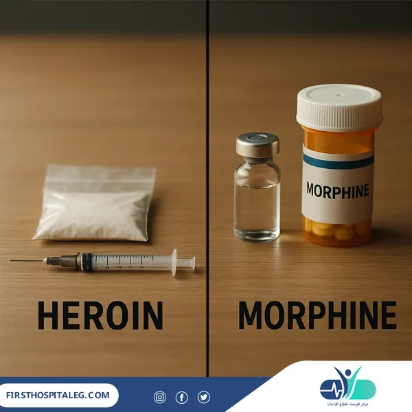 ما الفرق بين الهيروين والمورفين؟