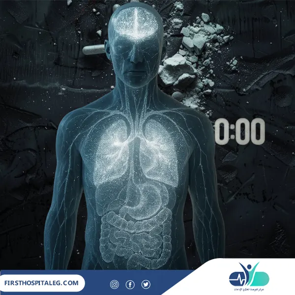 ما هي مدة بقاء البودرة في الجسم؟