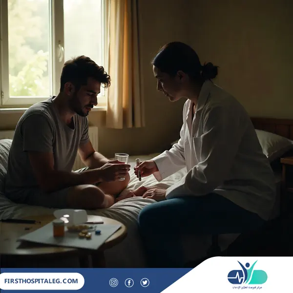 هل يمكن علاج مدمن الابتريل في المنزل؟